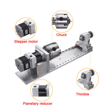 Planetary engraving machine 4th axis reducer rotating shaft A axis CNC dividing head