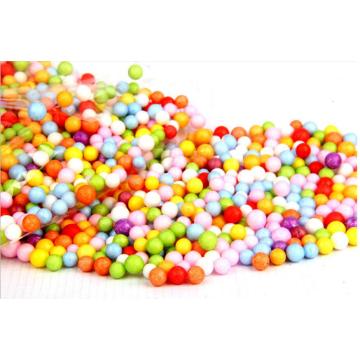 Free shipping2.5mm-3.5mm Mixed Foam ball decorative ball DIY Color Decorative Ball Children Manual DIY