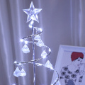 Christmas Tree Spiral Crystal Light LED Desk Table Lamp Christmas Decoration For Home Xmas Accessories Holiday Lighting