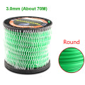 2.65/3.0mm 85M Grass Trimmer Line Strimmer Brushcutter Trimmer Nylon Rope Cord Line Long Round/Square Roll Grass Rope Line