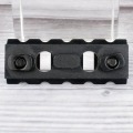 AR15 M4 M16 Tactical hunting 5 Slots M-LOK Rail Base Section Fits AR-15 MLOK Handguard 20mm Picatinny Rail Adapter