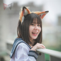 New Merchant Meat Spice Wolf Holo Cosplay Prop Tail Fox Wolve Ears Hairhoop Tail Custom Made For Party Game Costume Accessories