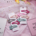 4 PCS New Lovely Star Rabbit Candy Color Girls Hairpins Hair Clip Kids Headwear Children Hair Accessories Baby BB Clips