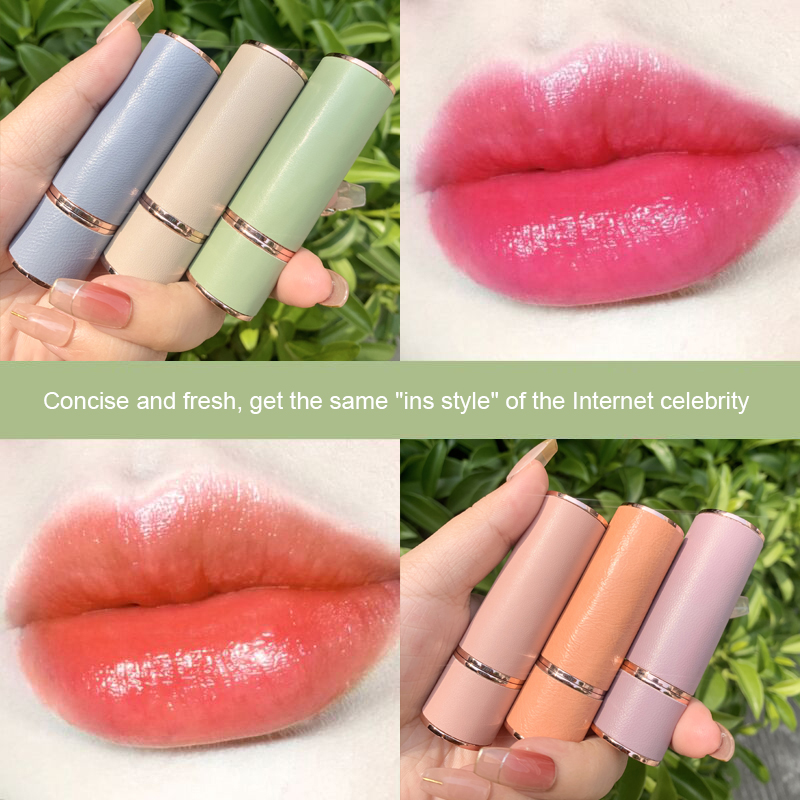 NOVO Change Color Liquid Lipstick Non-fading Non-stick Cup Lip Stick Brighten Nourish Moisturizing Lip Blam Lip Makeup TSLM2