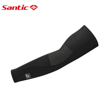 Cycling Arm Sleeves Warmers Winter Thermal Arm Sleeve Santic Outdoor Sport Basketball Baseball Keep Warm Arm Sleeves