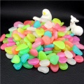 50Pcs /Pack Gravel for Garden Yard Glow in the Dark Pebbles Stones Walkway Wedding Party Supplies Luminous Ornaments Decoration