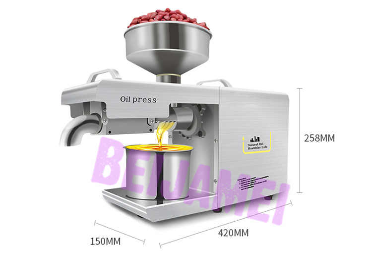 oil press size