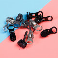 6Pcs/Set Universal Zipper Slider Home Use Replacement Auto Lock Sliders Zipper Head Convenient Teeth Rescue For Sewing Clothes