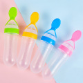 90ML Baby Feeding Bottle Toddler Silicone Squeeze Feeding Spoon Rice Cereal Milk Bottle Baby Training Feeder Food Supplement