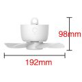 Remote Control Timing USB Powered Ceiling Fan Air Cooler 4 Speed USB Fan for Bed Camping Outdoor Hanging Tent Hanger Fan U1JE