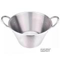 22Quart Stainless Steel Large Cazo with Sandwich Bottom