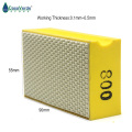 DC-RHPP800 90*55mm resin hand polishing pad 800# polishing stone ceramic tile abrasive pads