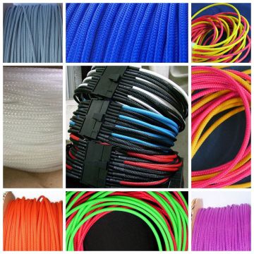 25meter 3mm Cable Sleeves Encryption PET Snakeskin mesh Wire Protecting Cable Sleeve wire mesh nylon shock cable sets 16-18AWG