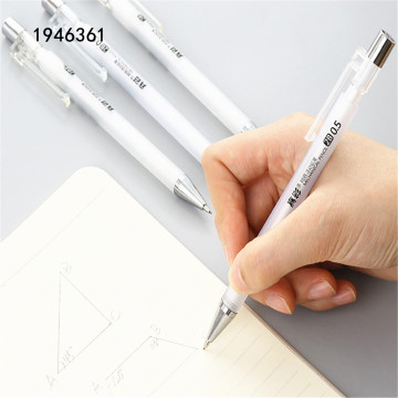 High quality Transparent white 482 Automatic Mechanical Pencil 0.5mm Sketch drawing pens art student School office Supplies