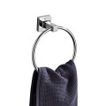 Stainless Steel Towel Ring Hanger Kitchen Round Towel Bar Hand Towel Holder Bathroom Wall Mounted Circle Rack Bath Accessories