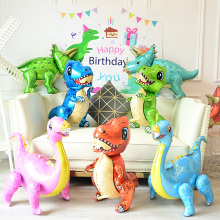 4D Walking Dinosaur Balloon Inflatable Toys For Children Birthday Carnival Party Halloween Decoration Props Animal Balloons