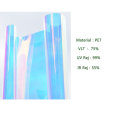 Chameleon Building Window Tint Films Rainbow Effect Privacy Window Sun Shade Self-Adhesive Glass Vinyl 4 Size Choosen