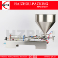 HZPK Semi-Automatic Tabletop One Nozzle Tomato Paste Thickness Filling Machine Small Industrial Packing Machine 50-500ml