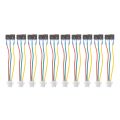 MEXI 10pcs Gas Water Heater Micro Switch Three Wires Small On-off Control Without Splinter House Heater Accessories