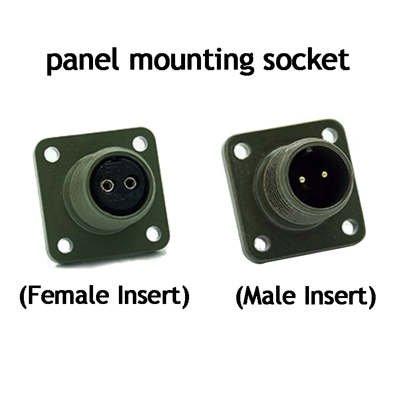 10SL US military standard connectors 2 pin MIL-STD plug socket 3 pin 5015 3100 3102 3106 3108 10SL-3 10SL-4