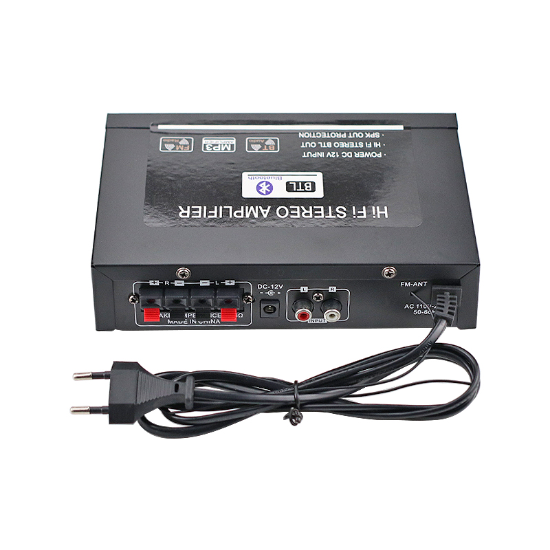GHXAMP 15W*2 Bluetooth 4.2 Digital Power Amplifier 2 Way Car Home Audio Amplifier 4-16 Ohm Speaker TF Card FM Radio DC12V DIY