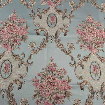 Classic Flower Brocade Fabric Damask Jacquard Garments Thick Clothes Curtain Upholstery Fabric by yard