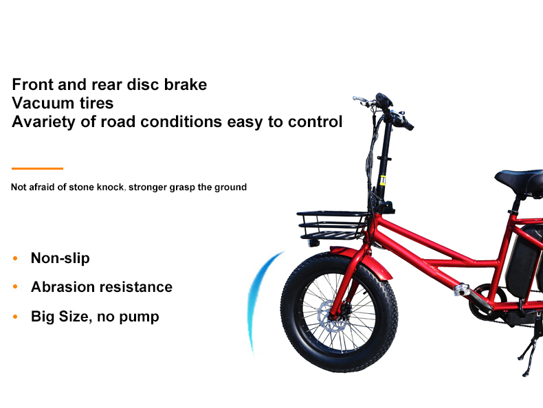 wide tire electric bicycle