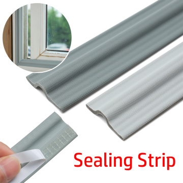 2/6/10M Self Adhesive Anti Collision Window Seal Strip SoundProof and Windproof Foam Door Rubber Strip for Sliding Windows