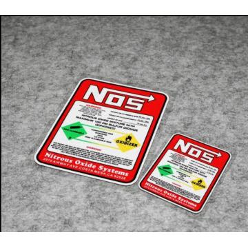 Car Racing Stickers NOS Nitrous Oxide Systems Stickers Tuning Racing Vinyl Decal Motocross Racing Car Styling For Drag Racing