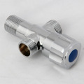 Male G1/2" Brass Faucet T Adapter Chrome Plated Bathroom Shower Faucet Accessories Water Diverter 3 Way Filling Valve