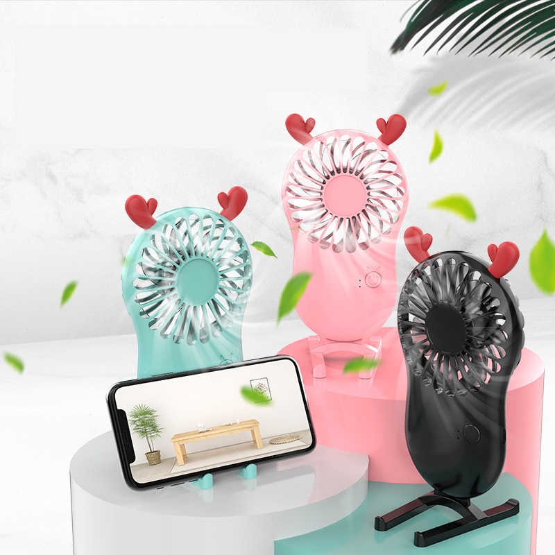 New Design Mini Fans Portable Air Cooler Electric Handheld Usb Rechargable Cute Small Cooling Fans Student Home Travel Outdoor