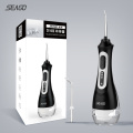 Seago Oral Irrigator Portable Water Dental Flosser USB Rechargeable Water Floss Teeth Cleaner 3 Modes IPX7 Water Floss