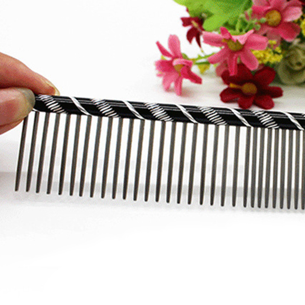 Pet Dog Grooming Comb Brush Single Row Teeth Paw Print Dog Hair Removal Brush Dog Grooming Comb Dog Cat Supplies Pet Products