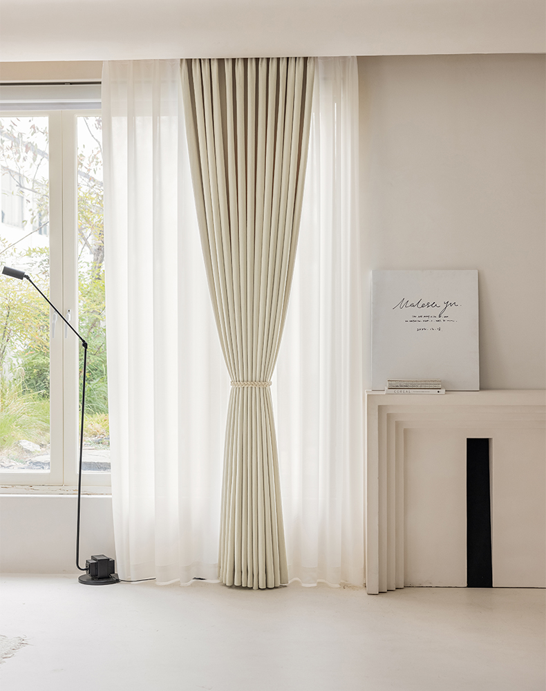 Chenille Cashmere Suncreen Curtain