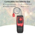 Portable Propane Methane and Natural Gas Leak Detector Combustible Gas Tester Meter Sniffer with Sensitive Sound Light Alarm