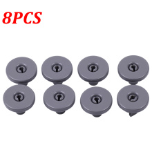 8PCS Dishwasher Basket Wheel for Aeg Favorit Privileg Zanussi Dish Washer Spare Parts Accessories