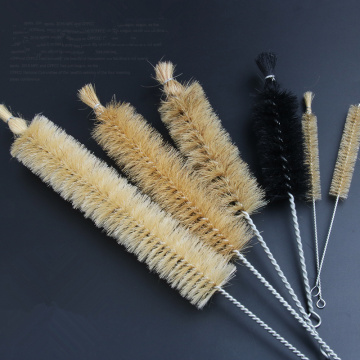5Pcs Hot Stainless Steel Straw Cleaning Brush Glass Bottle Test Tube Washing Scrub Brush Cleaning Tools Laboratory Supplies