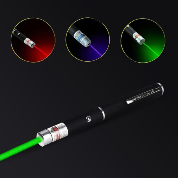5MW Laser 650nm Powerful Red Purple Green Laser Pointer Pen Visible Beam Light Adjustable High Power Green Blue Red Laser Pen