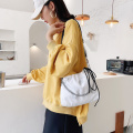 Fashion Luminous Butterfly Messenger Bag Women Drawstring Chain Shoulder Pouch Nylon Casual Lady Handbag