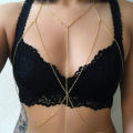 Sexy women's body chain jewelry chest sexy sling underwear crystal bra beauty Necklace Necklace Jewelry