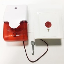 5V 103 Emmergency Alarm kit Wired Strobe Siren Durable Sound Red Blue Orange White Flashing Light for Home Security Alarm System