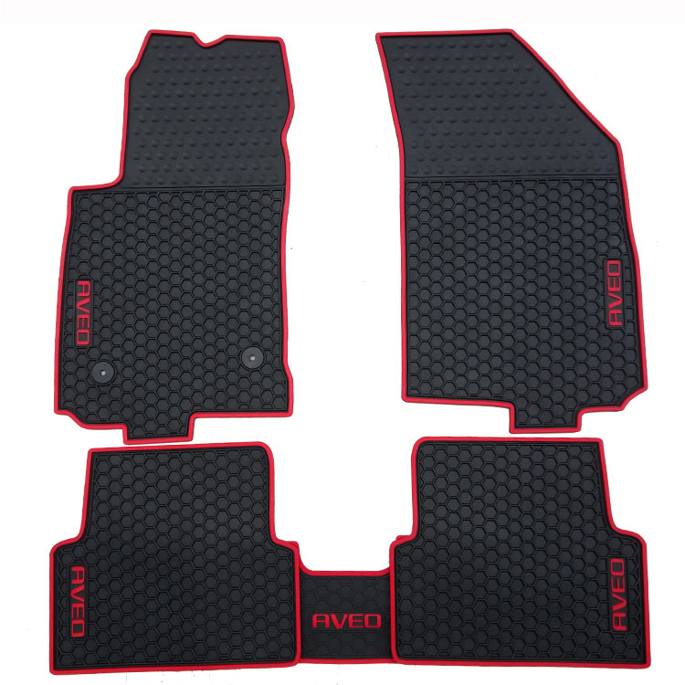 Special Free Shipping No Odor Rubber Waterproof Rugs Non Slip Easy Clean Latex Car Floor Mats for Chevrolet CAPTIVA AVEO MALIBU