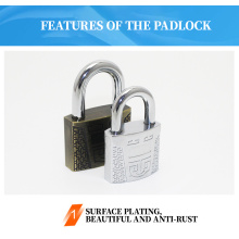 zinc alloy locks stainless steel safety padlock
