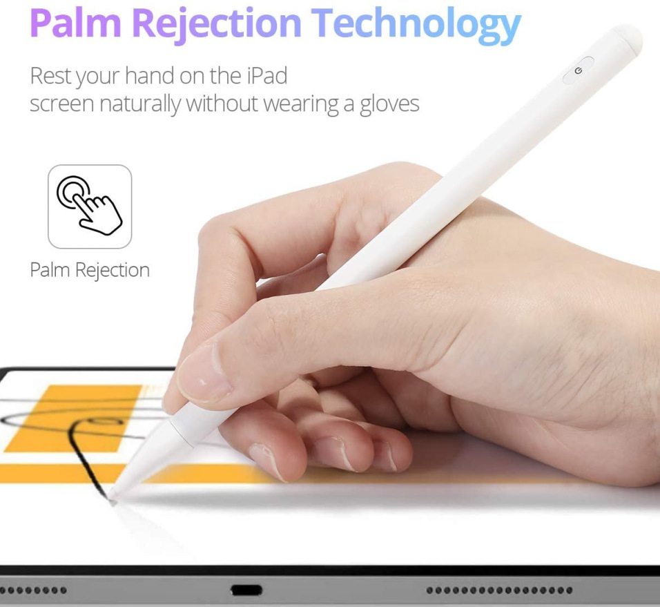 Apple Pencil Tablet Pen Active Stylus Pen For 2020 iPad Pro 11 12.9 10.5 9.7 Mini 5 Air Smart Stylus Palm Rejection Touch Pen