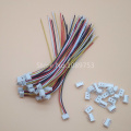 Micro JST 1.25mm 1.25 JST 2P 3P 4P 5P 6P 8Pin Female Connector Plug + Male Plug With Wire 20sets
