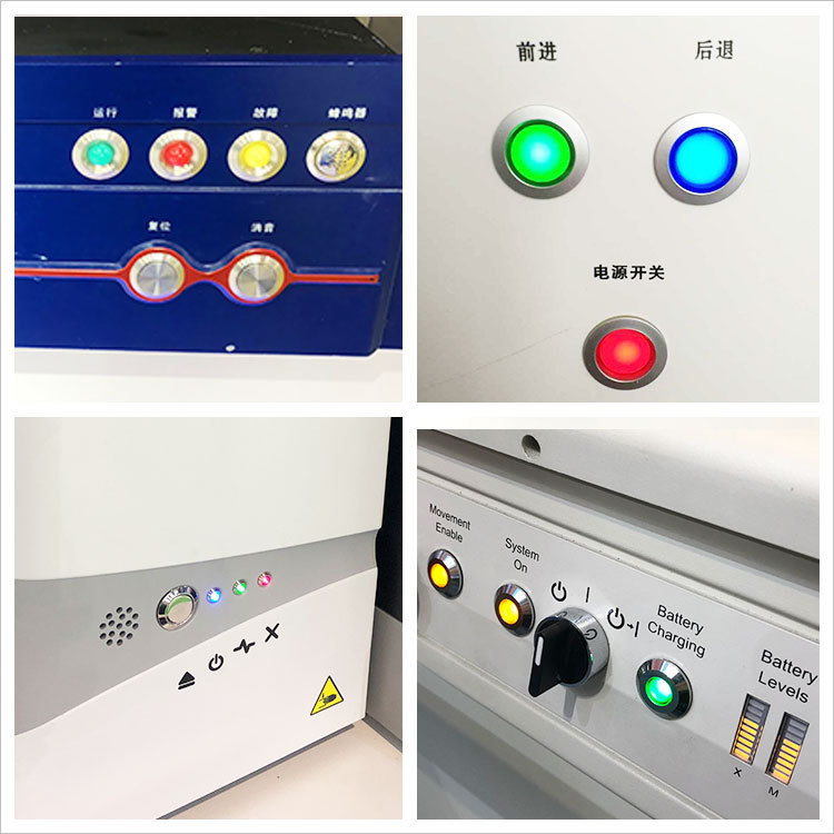 M19mm Ip67 Double Led Waterproof Metal Signal Indicator Application Jpg