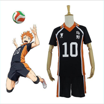 New Arrival Hot Anime Karasuno High School Volleyball Club Cosplay Costume Sportswear Haikyuu!! Jerseys 9 Characters Uniform