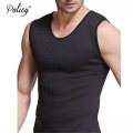 Sauna Suit for Men Vest Waist Shirt Fajas Body Shaper Waist Trainer Shapewear Neoprene Sauna Vest Modeling Strap Male Suits