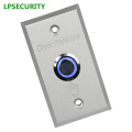 Metal Door button with LED backlight Metal Exit switch button door release For electric Lock Access Control system