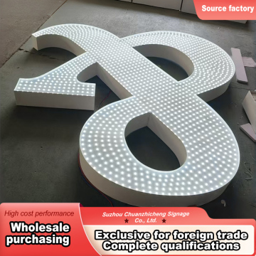 Wind Rain Resistant Exposed Perforated Outdoor Sign